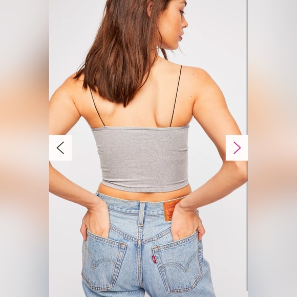 Intimately Free People Skinny strap tank. M/L. NWOT - Picture 2 of 6